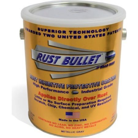 RUST BULLET LLC Rust Bullet Industrial Formula Rust Inhibitive Coating Gallon Can 4/Case RB14-C4